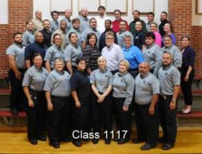 Staff Training Academy graduating class