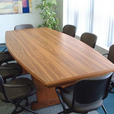 Boat clearance shaped table
