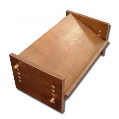 Ergonomic Footrest Cornhusker State, Wooden Footrest For Desk