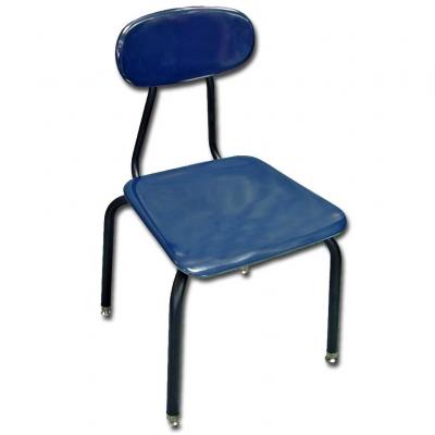 student chair, blue color