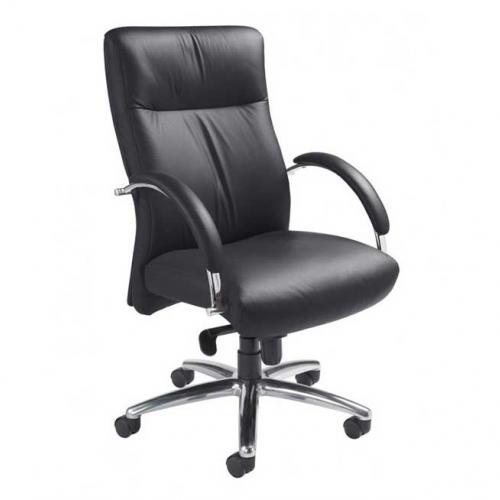 Khroma Chair with black onyx vinyl